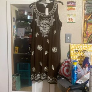NWT Charter Club tank dress